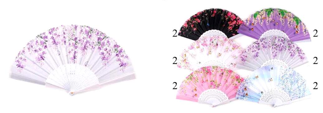 Wholesale Flower Design Hand FAN