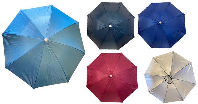 Wholesale 15'' Large Solid Color UMBRELLA Hat