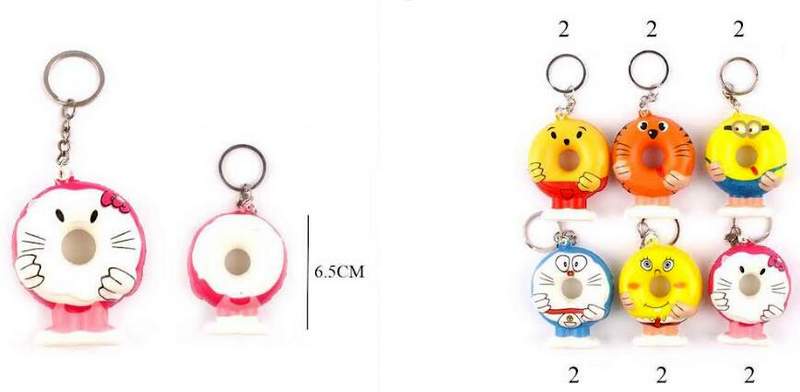 Wholesale Donut Shape Keychain