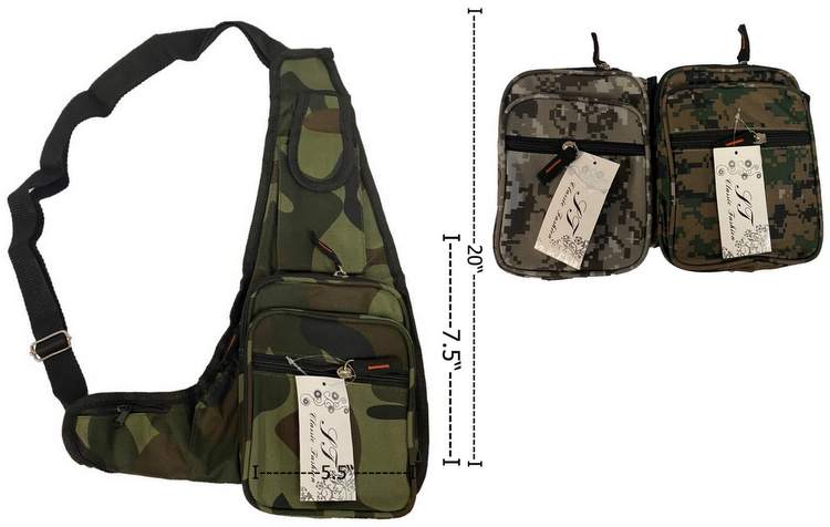 Wholesale CAMO Color Crossbody/Fannypack
