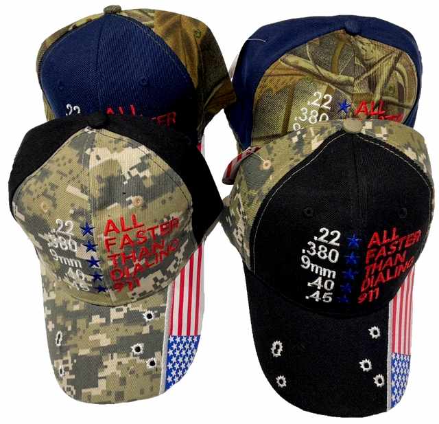 Wholesale ''ALL FASTER THAN DIALLING 911'' BASEBALL Cap