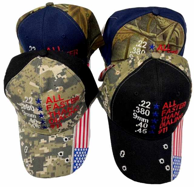 Wholesale ''ALL FASTER THAN DIALLING 911'' BASEBALL CAP