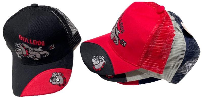 Wholesale Bull Dog Mesh BASEBALL CAP/Hat