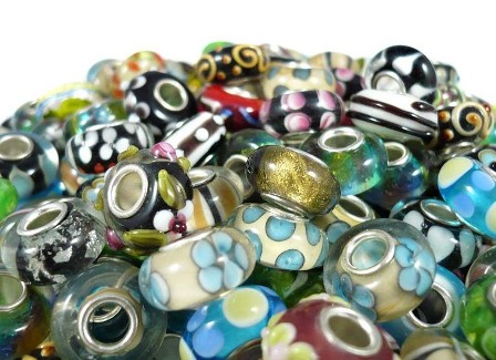 Wholesale Murano GLASS BEADS Fit charm bracelet
