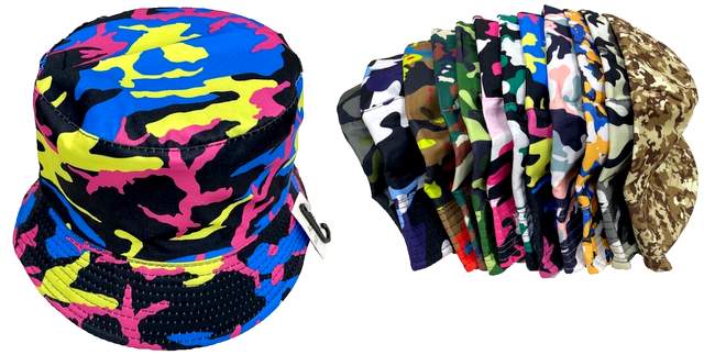 Wholesale CAMO Bucket Hat