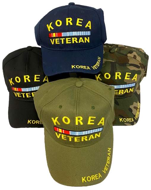 Wholesale Military Korea Veteran HAT/ cap assorted colo