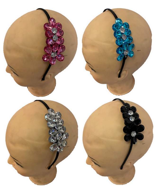 Wholesale Rhinestone Flower HAIR Band