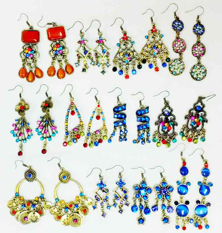 Wholesale Retro Vintage Earring with Stones