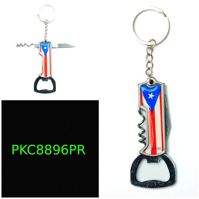 PUERTO RICO TOOL KEYCHAIN