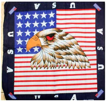 Wholesale Eagle USA Flag BANDANA