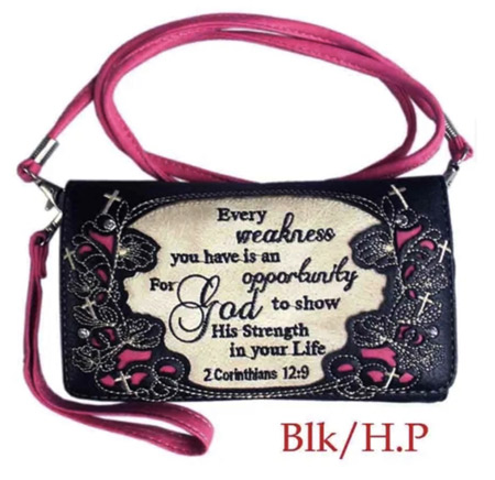 Wholesale God To Show His Strength In Your Life WALLET Purse
