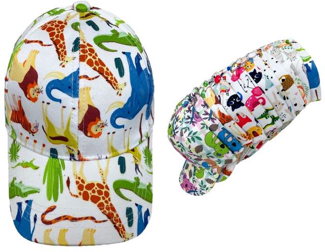 Wholesale Kids/Children Animal Kingdom Print BASEBALL CAP