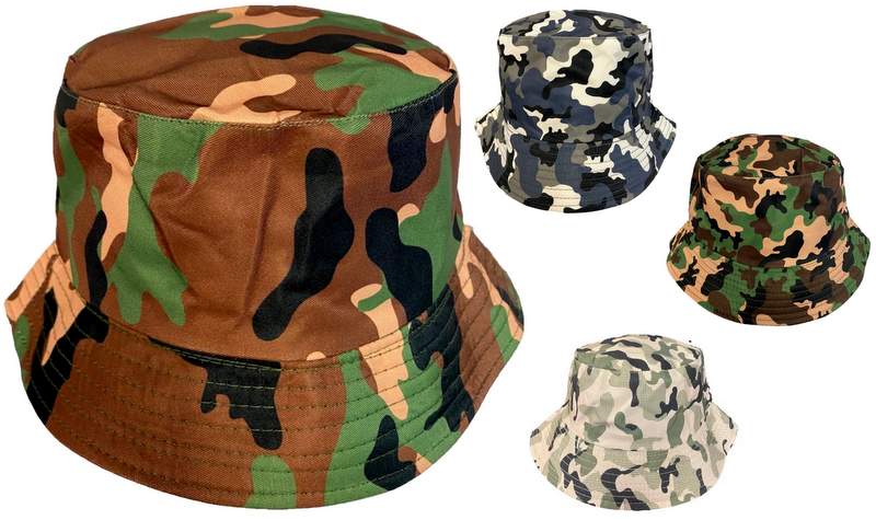 Wholesale CAMO Bucket Hat