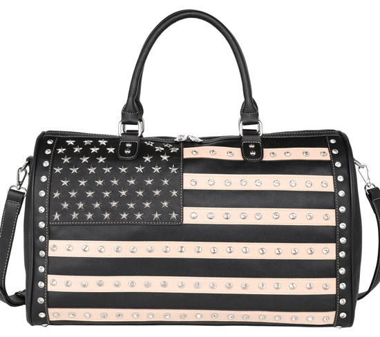 American PRIDE Collection Weekender Bag Black