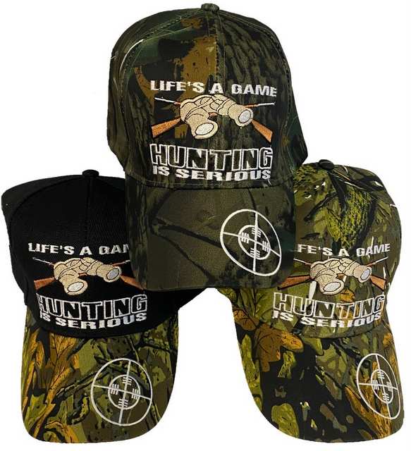 Wholesale Hunting HAT ''Life's A Game, Hunting Is Serious''