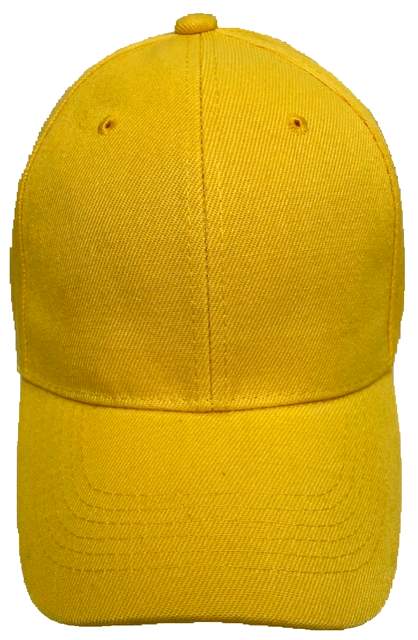 Wholesale Golden Yellow Color Baseball CAP