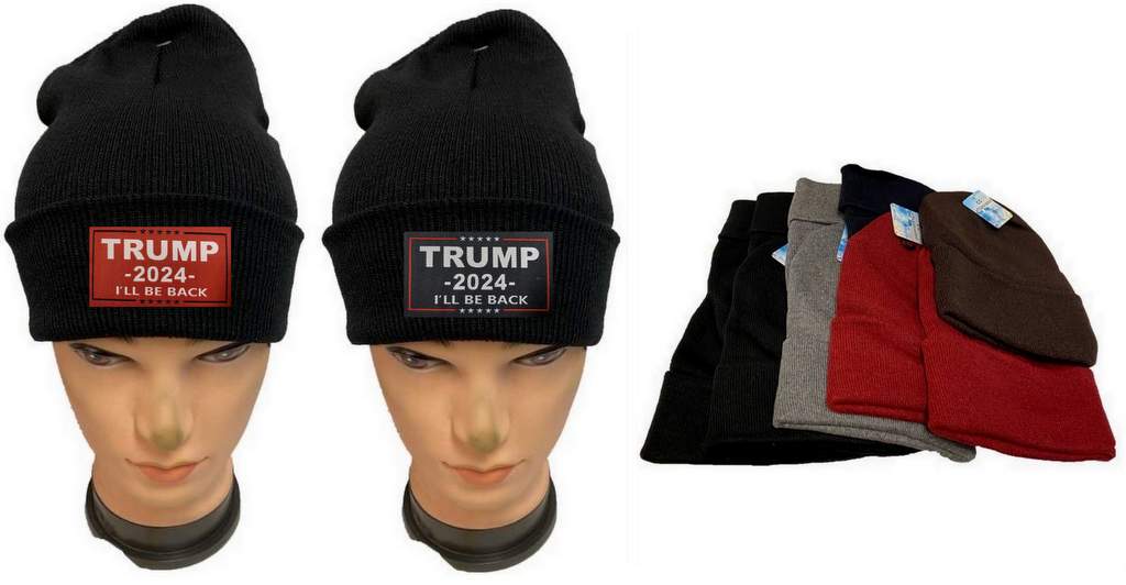 Trump 2024 ''I'LL BE BACK'' Winter Beanie