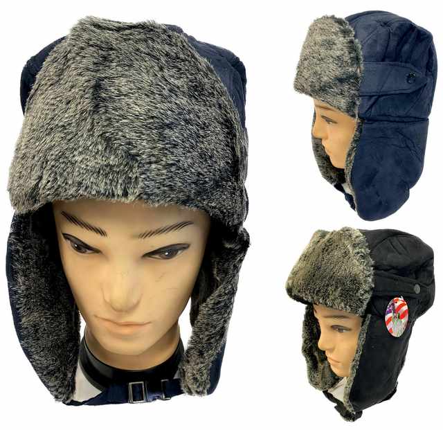 Wholesale Solid Color Aviator WINTER HAT