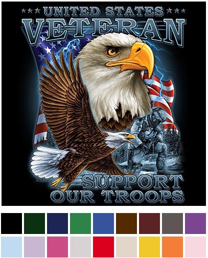 Wholesale Transfer U.S. VETERAN SUPPORT Eagle
