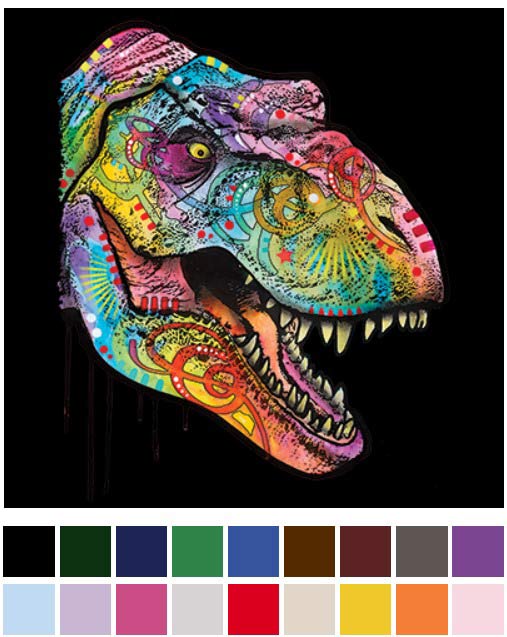 Wholesale Transfer PSYCHEDELIC T-REX