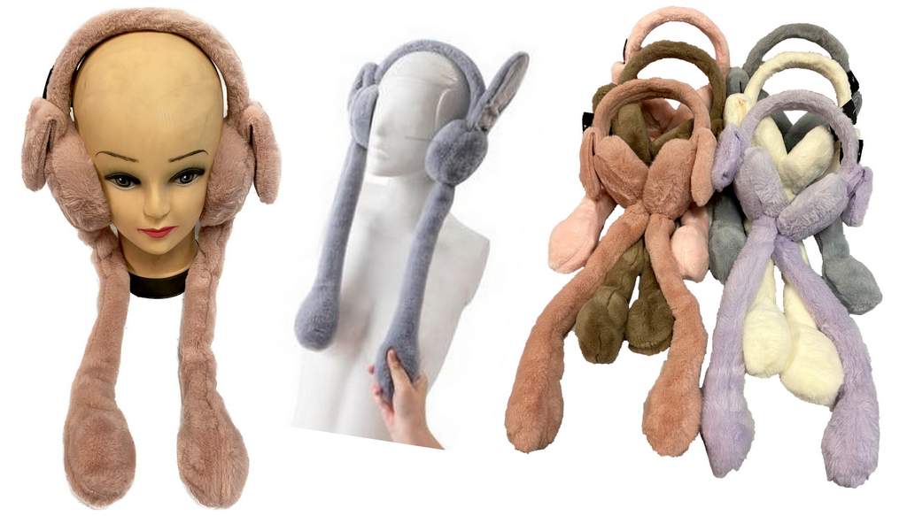 Wholesale Super Soft Earmuffs with Flapping Ear