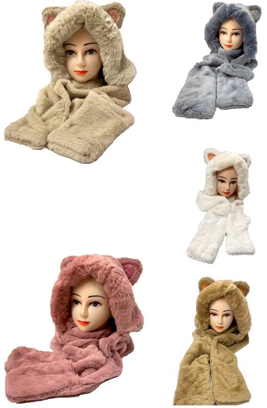 Wholesale Super Soft Long PLUSH Hat