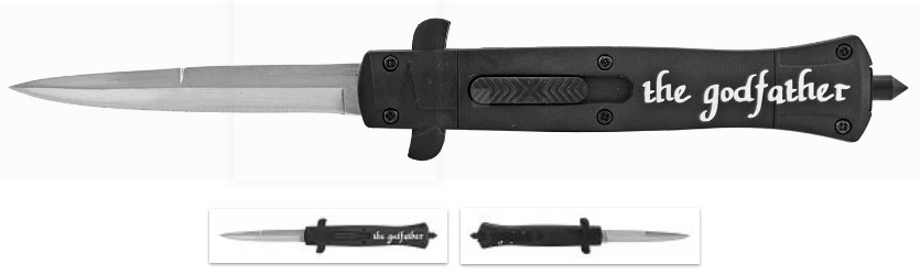 OTF Tactical Folding POCKET KNIFE - The Godfather