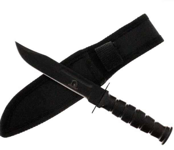Falcon 7.5'' Tactical KNIVES W/ Black Coating Blade