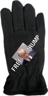 Wholesale Free Trump Winter Fleece GLOVE