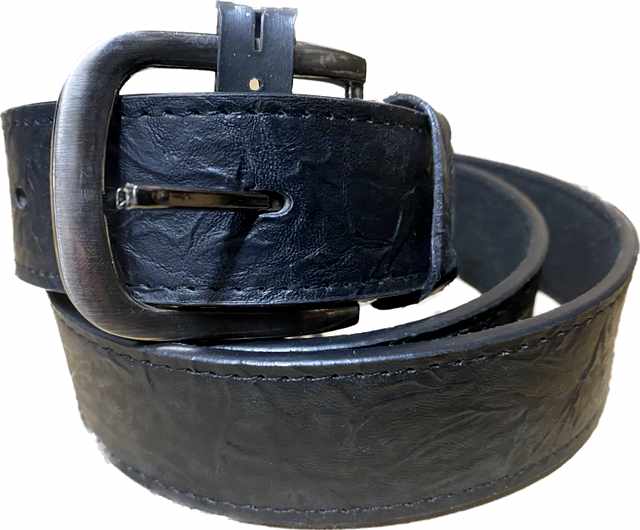 Wholesale Plain Black Man Belt