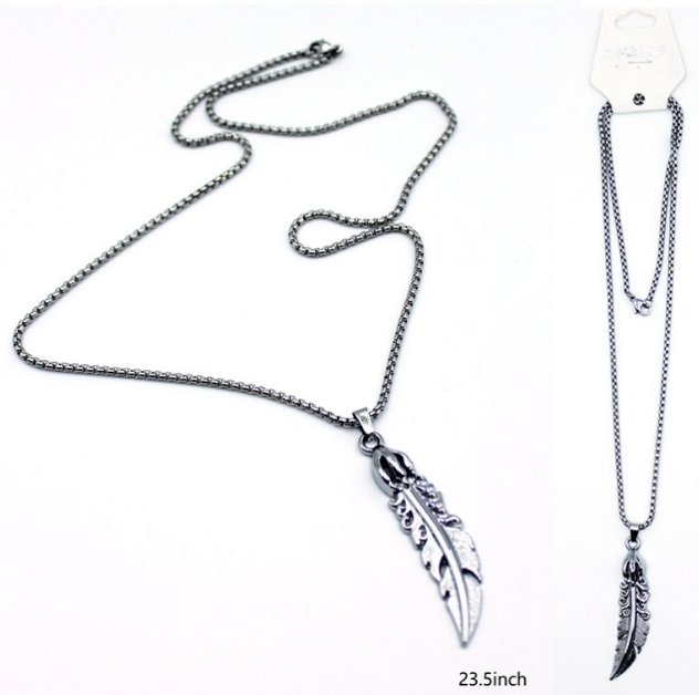 Wholesale Feather Style Fashion NECKLACE