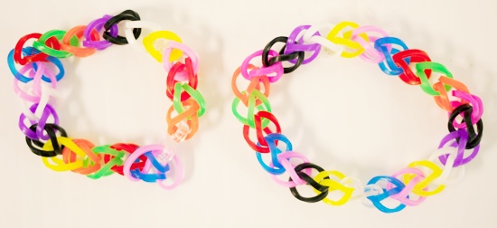 Wholesale Rubber BAND Loom BANDs Rainbow BRACELETs