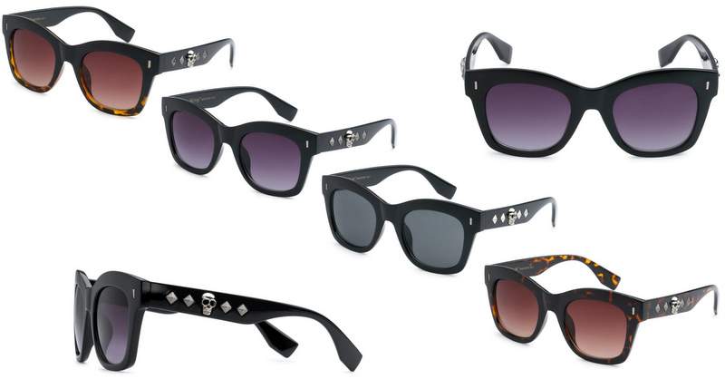 WHOLESALE UNISEX SUNGLASSES Skull Design