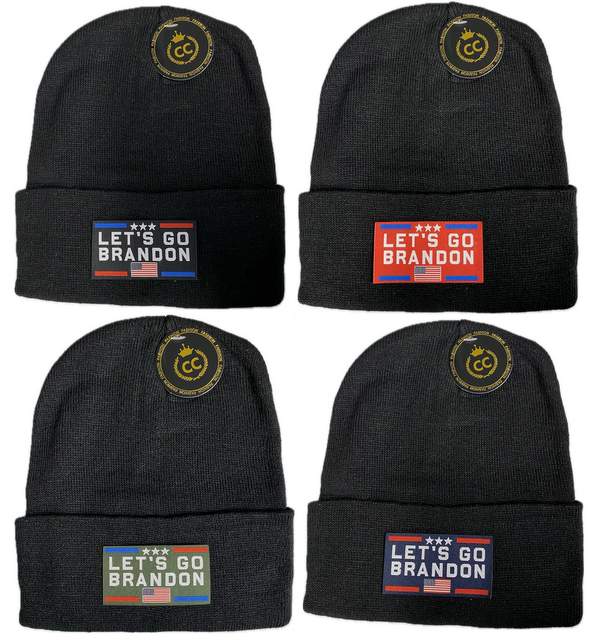 Wholesale Let's Go Brandon Winter BEANIE Hat