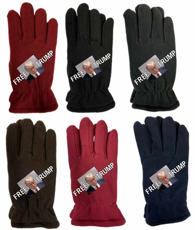 Wholesale Free Trump Winter Fleece GLOVE Woman Size