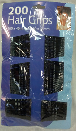 wholesale 200 pcs per pack HAIR Grip Bobby Pin
