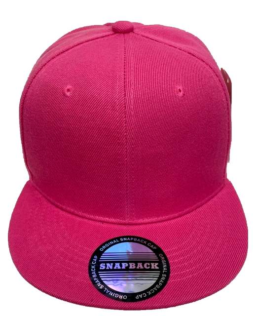 Wholesale Hot Pink Color Snapback BASEBALL Cap/Hat