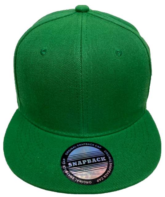 Wholesale Snapback BASEBALL Cap/Hat Green Color
