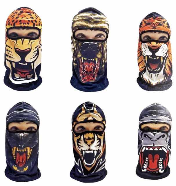 Wholesale Ninja Face Mask ANIMAL Faces