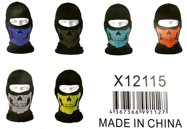 Wholesale Ninja Face Mask Skull Face