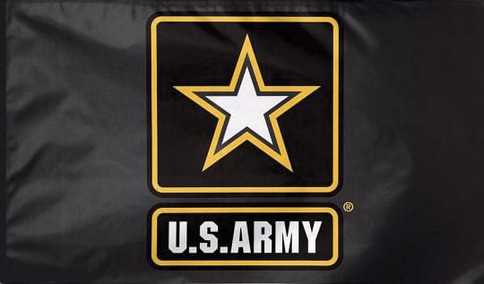 Official LICENSED US ARMY flag with star