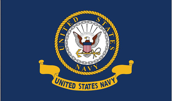 Wholesale official LICENSED Navy Sea Flags