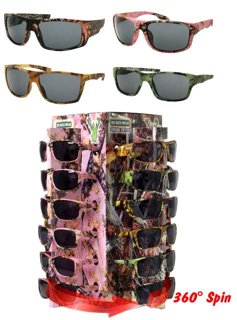 BIG BUCK CAMO WITH MENS & LADIES | 48 PCS PER DISPLAY | BBSECD4PC