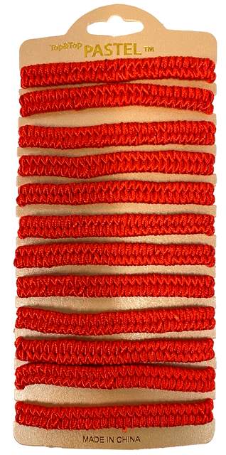 Wholesale Braided/ Crocheted BRACELET Red Color