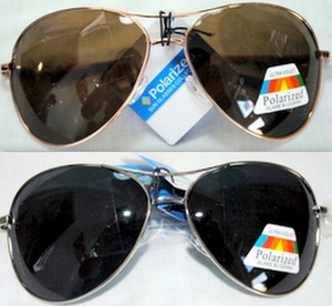 wholesale Large frame aviator polarized SUNGLASSES, Mixed Colors