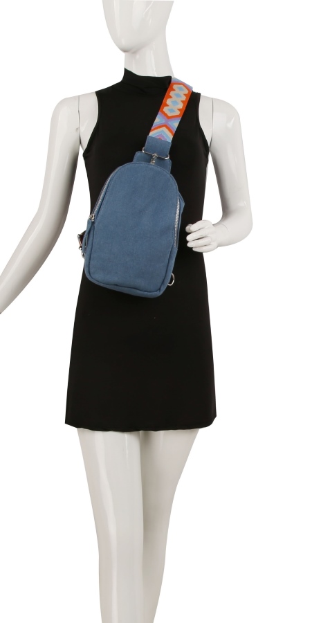 Wholesale Unisex Multifunctional Embroidery STRAP Crossdody