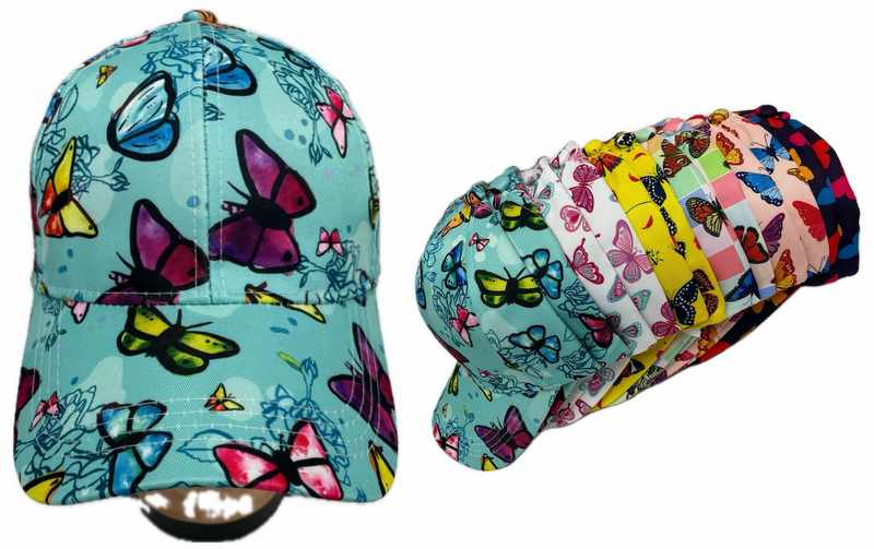 Wholesale Butterfly Design BASEBALL Cap/Hat