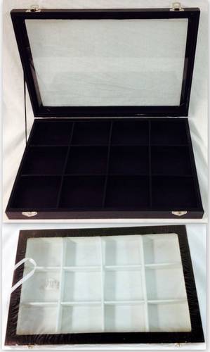 Wholesale Glass ShowCASE DISPLAY Box Tray Chest  CASE Collector