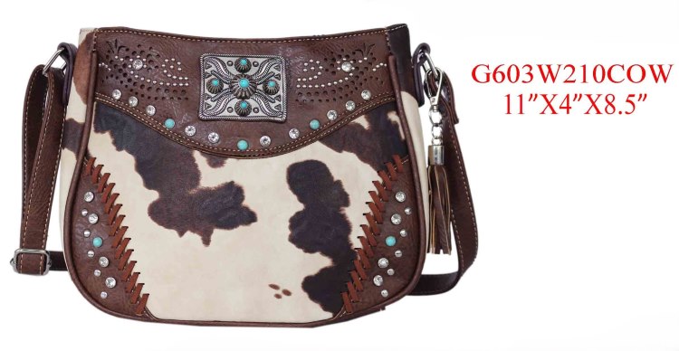 Wholesale Western Style Cow Print Multifunctional sling PURSE Co