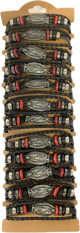 Wholesale Mary Design Faux LEATHER Bracelet